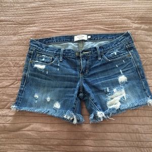 Final Sale Price!  A&F Denim Shorts